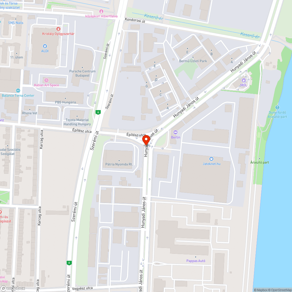 Hunyadi kipereg az anyag bejelentés helye