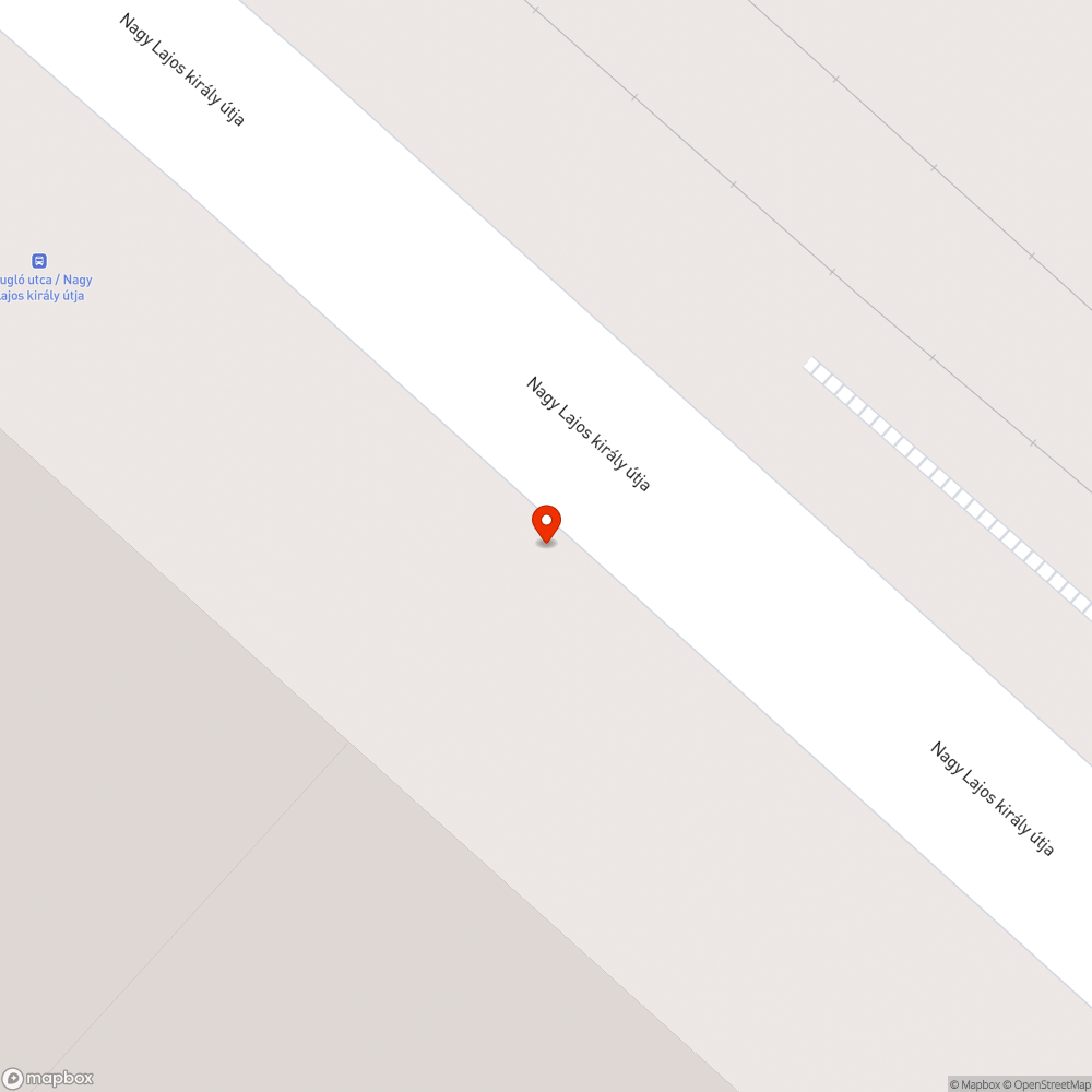 Megsüllyedt buszmegálló bejelentés helye