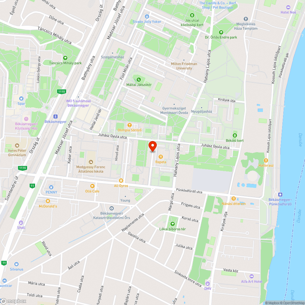 Kiégő/pislákoló lámpa bejelentés helye