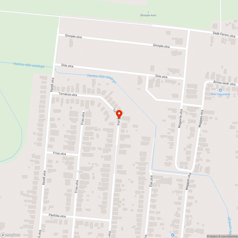 Beszakadt az úttest széle , kátyúk bejelentés helye