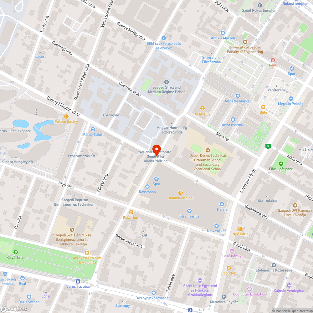 Megsüllyedt csatornafedél - Bakay Nándor utca és Boros József utca sarka bejelentés helye