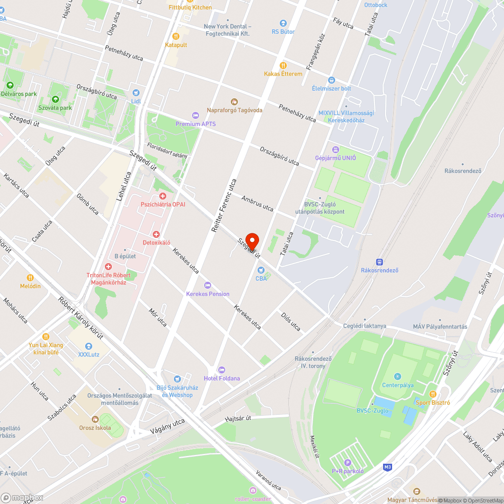 kidobott szèk bejelentés helye