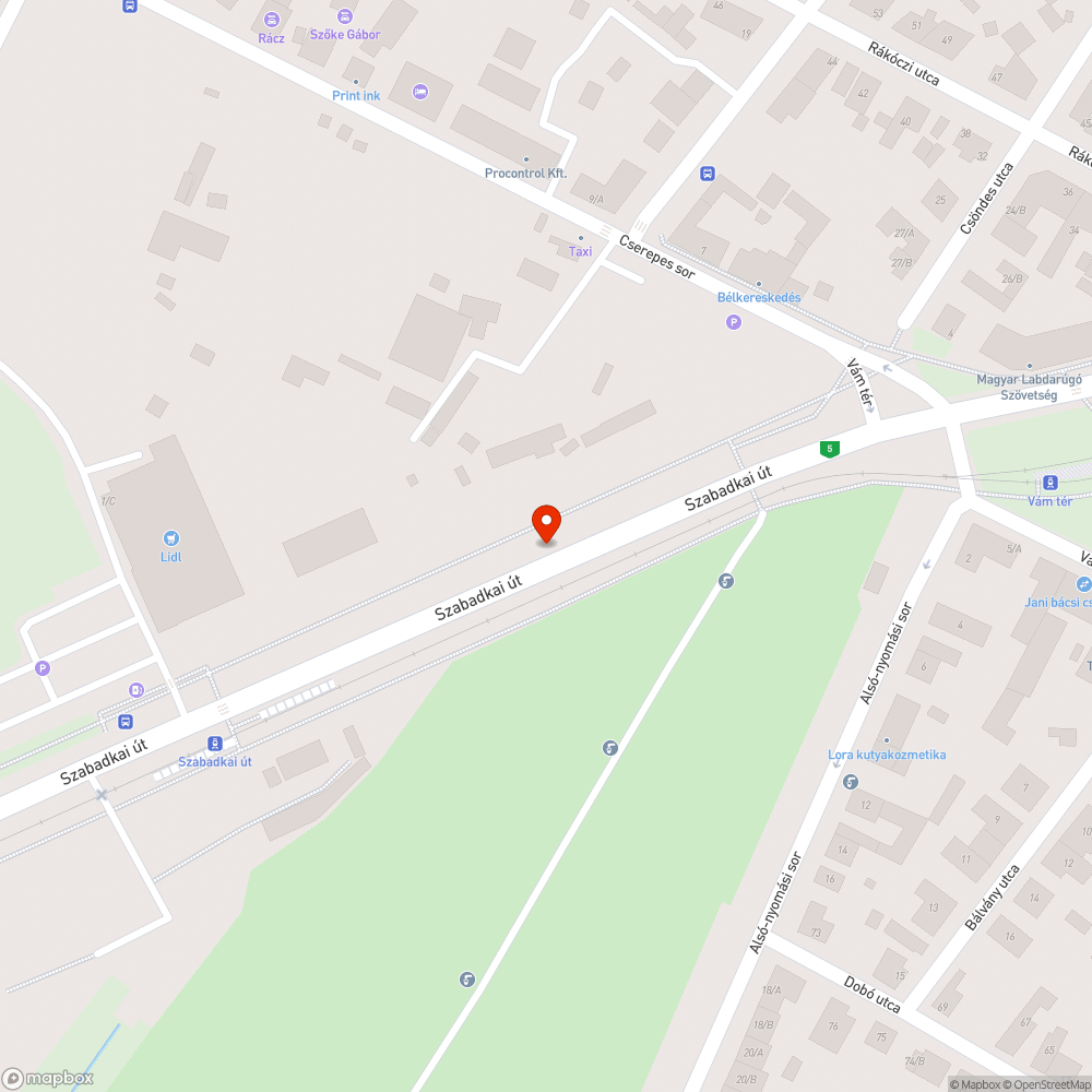 Kialudt lámpa bejelentés helye