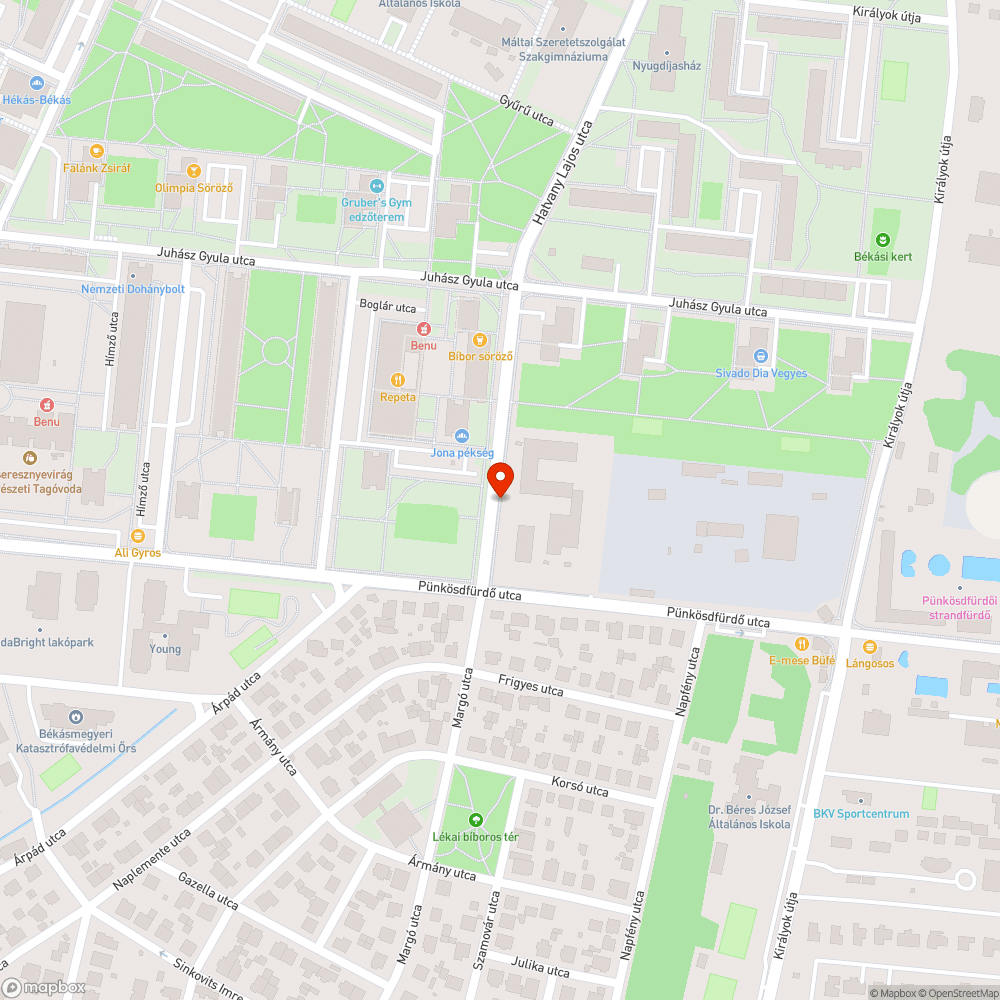 Kidobott szék bejelentés helye