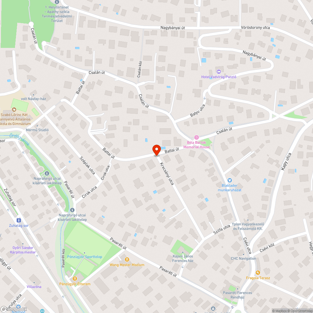 Megállni tilos bejelentés helye