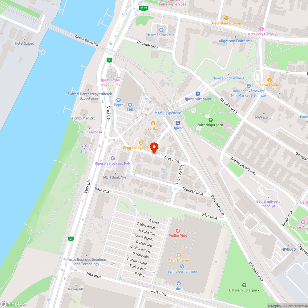 Több négyzetméteres útsüllyedés bejelentés helye