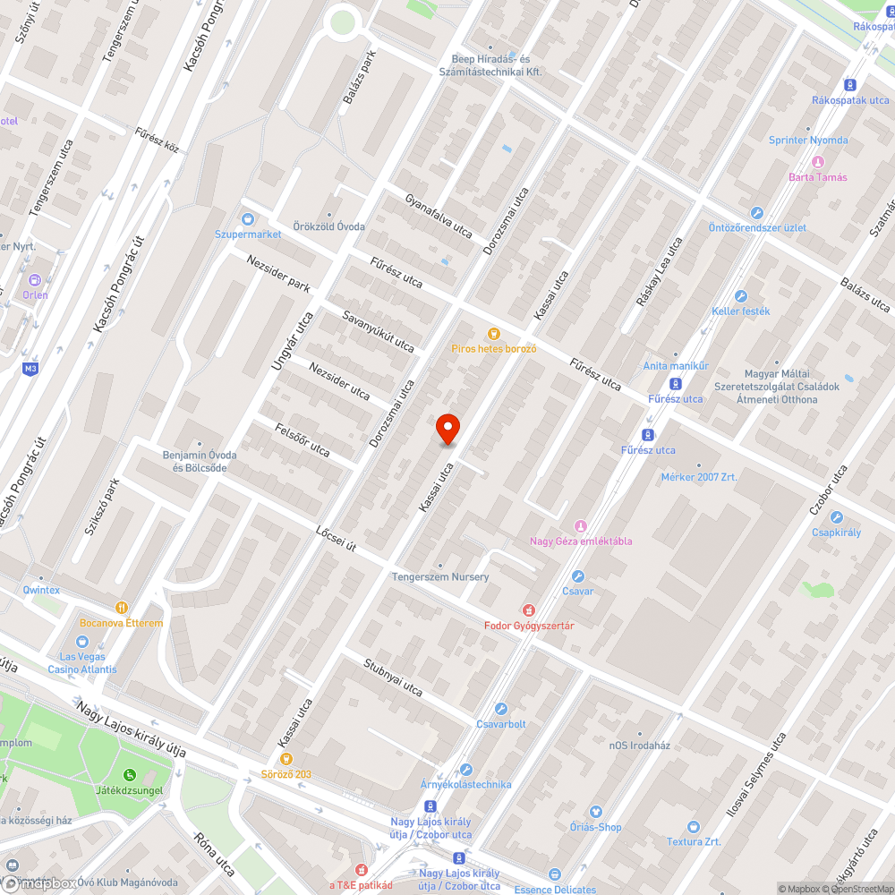 Hangosan csattanó aknafedél bejelentés helye