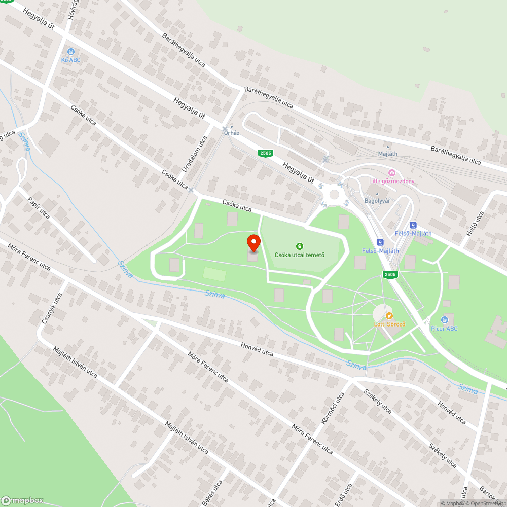 Fűkaszával a fák ellen? bejelentés helye