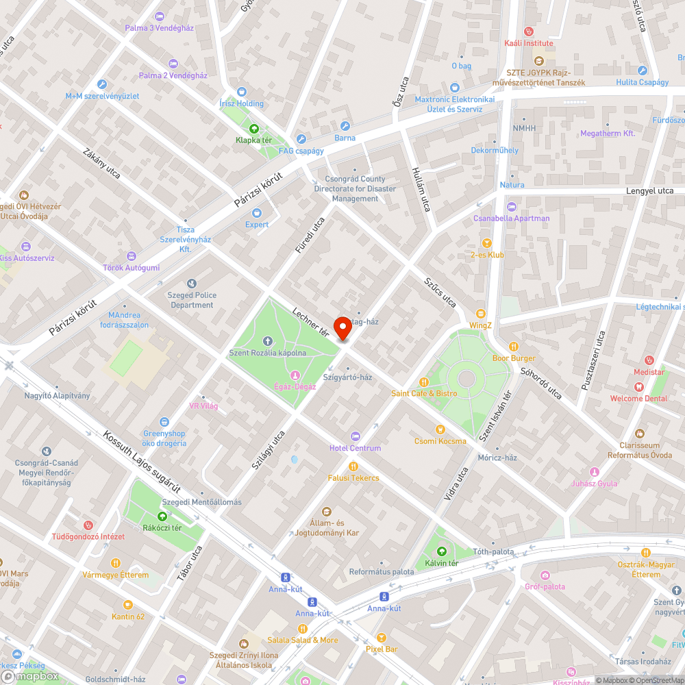 Máté utca vagy Lechner tér? bejelentés helye