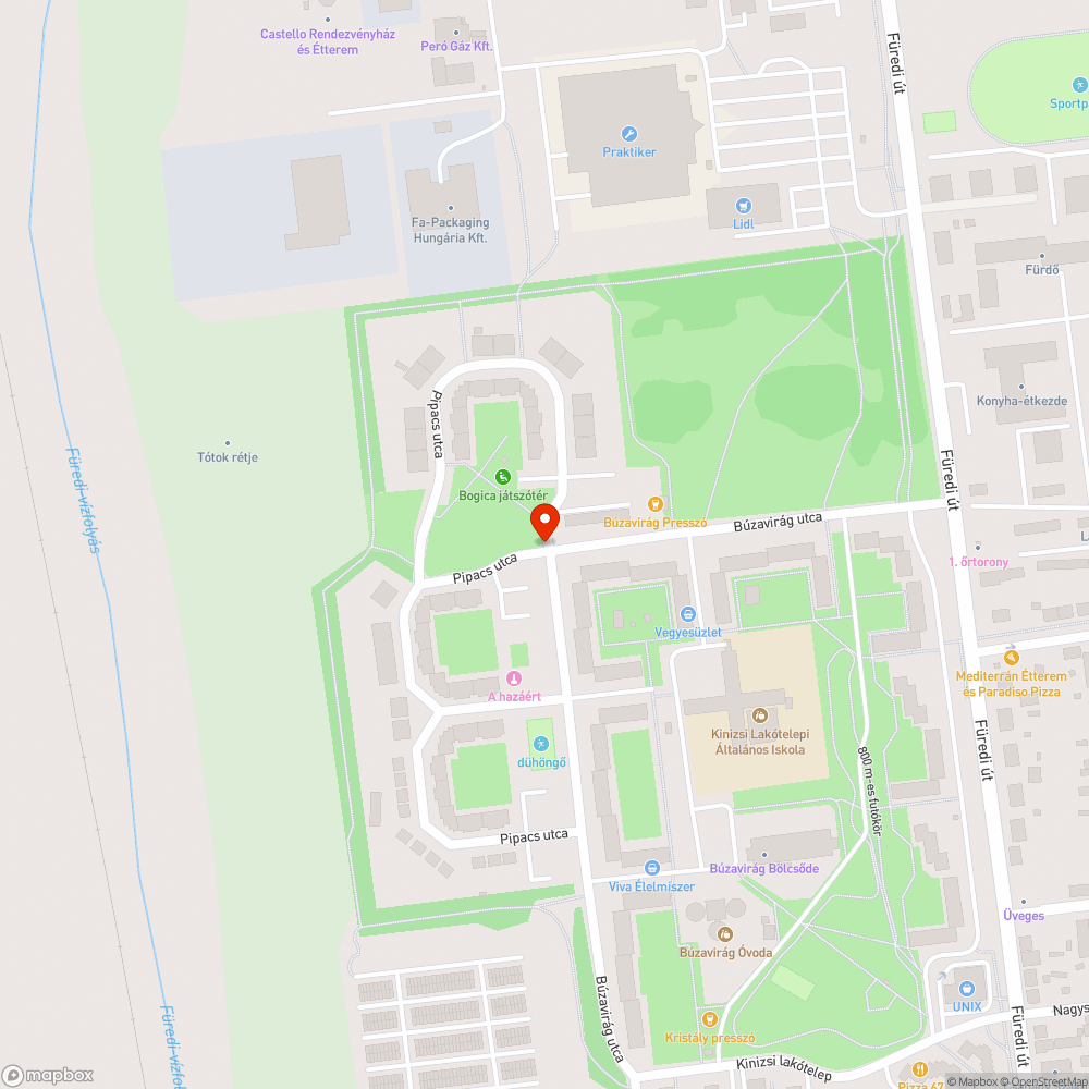 Elhasználódott közlekedési tábla bejelentés helye