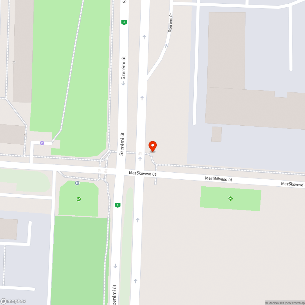 Hiányzó Gyalog- és kerékpárút tábla bejelentés helye