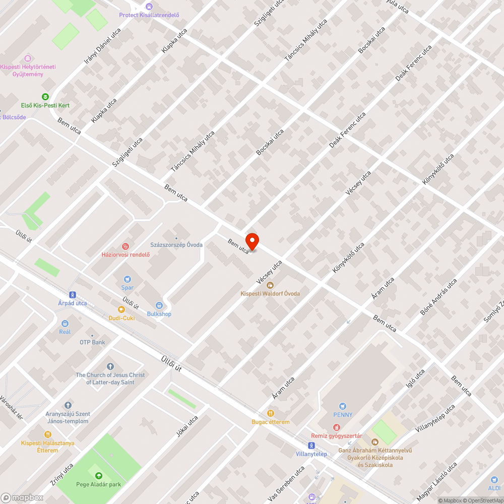 Parkolóhelyen roncsautó bejelentés helye