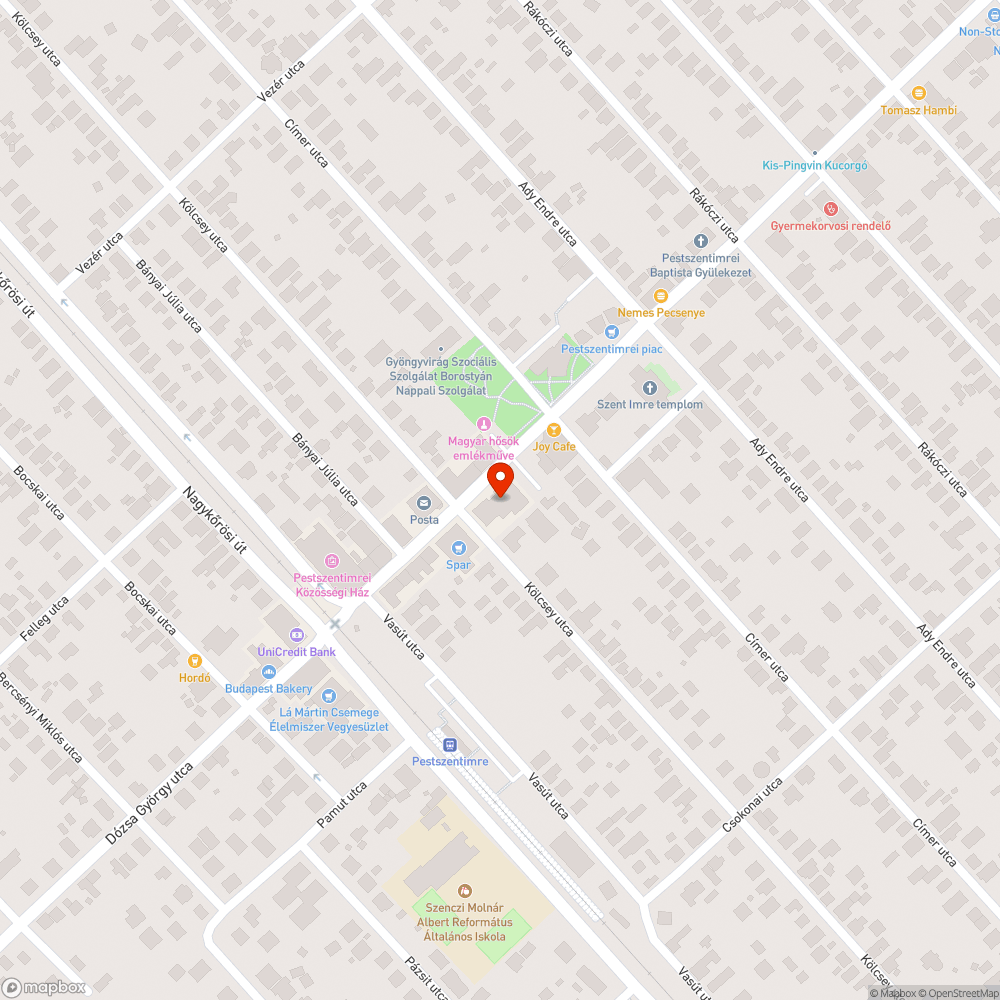 Hiányzó fa bejelentés helye