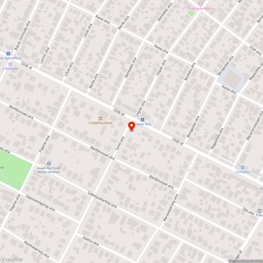 Megsüllyedt fedél bejelentés helye