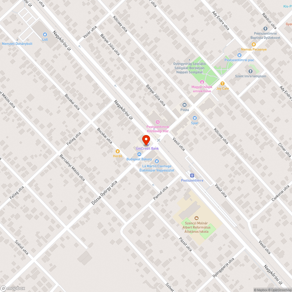 Megsüllyedt fedél bejelentés helye