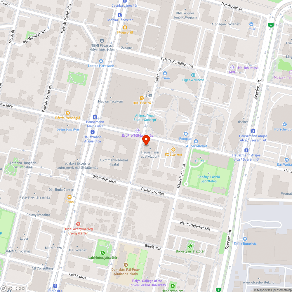 Közlekedést akadályozó autó bejelentés helye