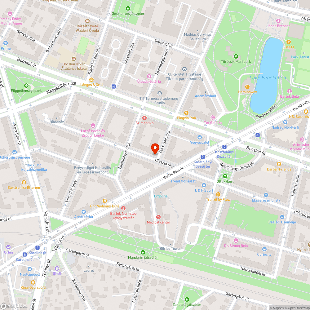 Fára erősített tábla bejelentés helye