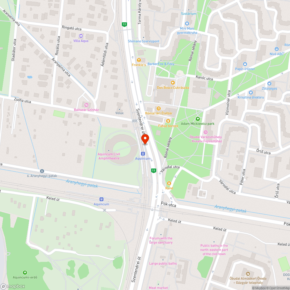 Firkás váró bejelentés helye