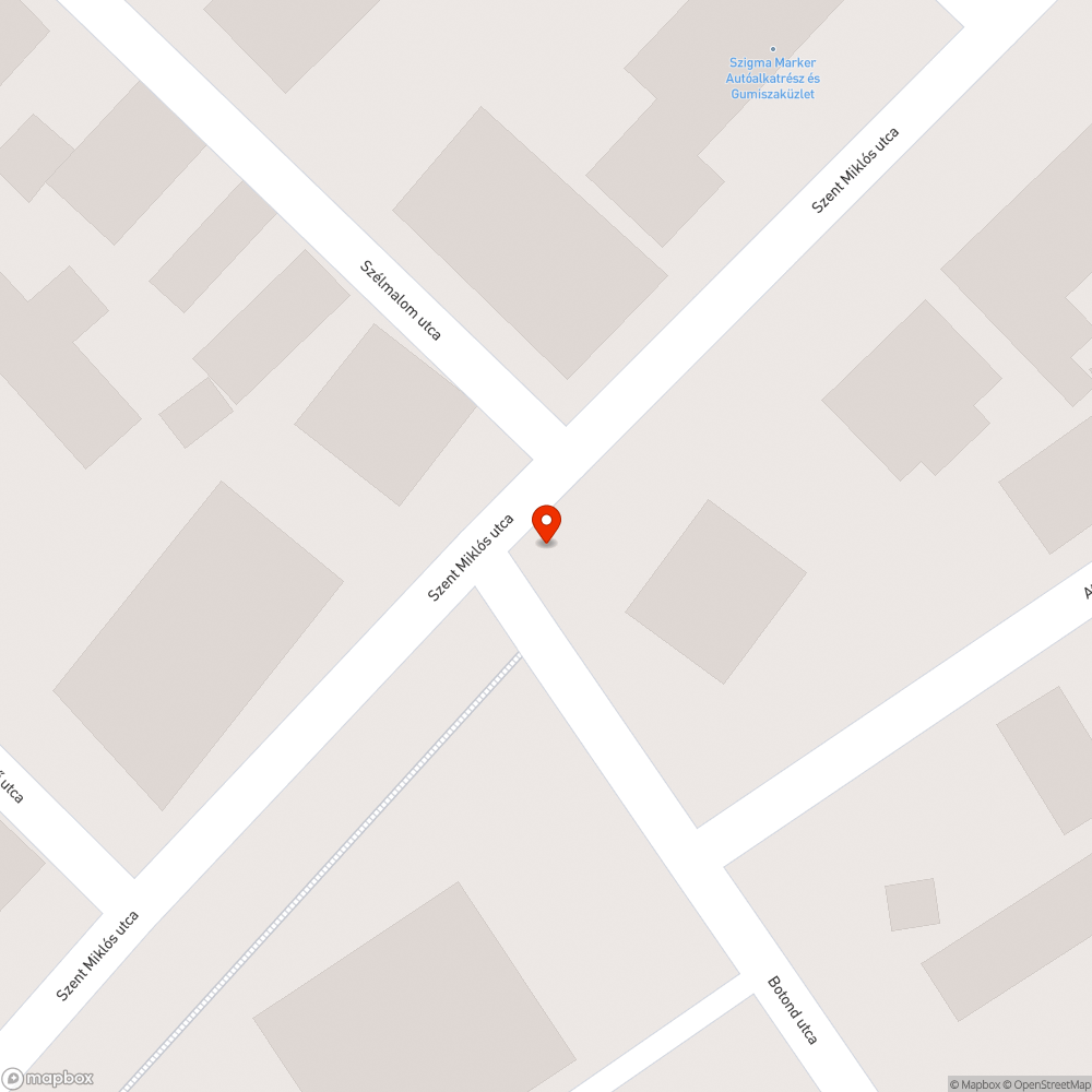 Nem pótolt lámpa bejelentés helye