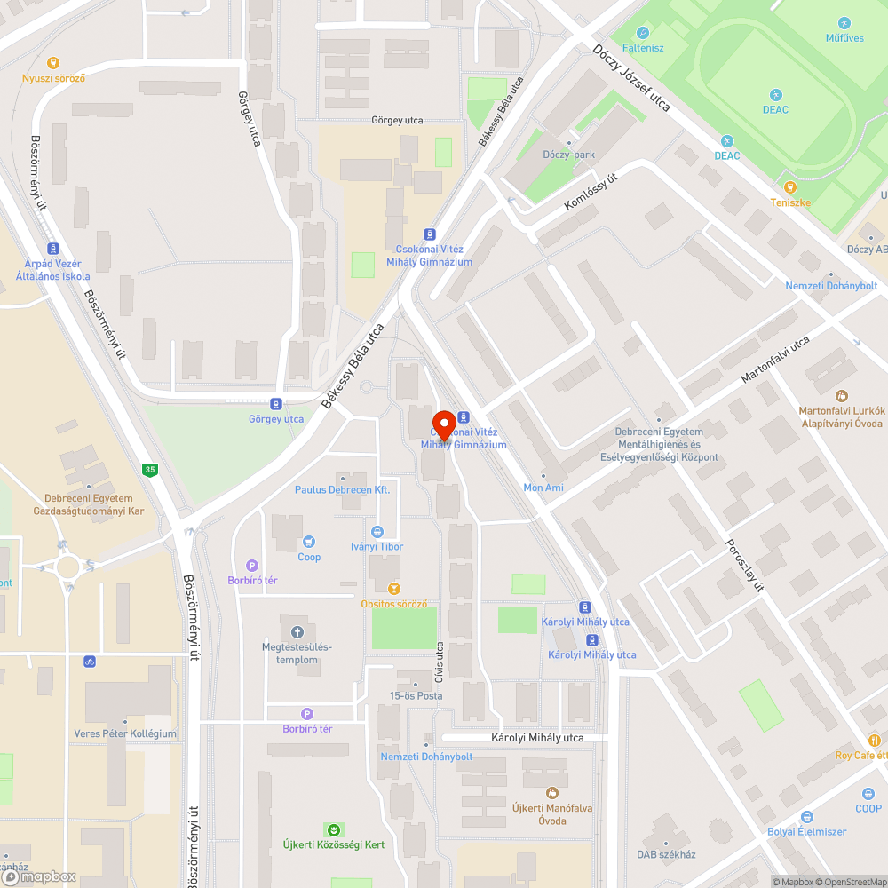 Roncs autó közterületen bejelentés helye