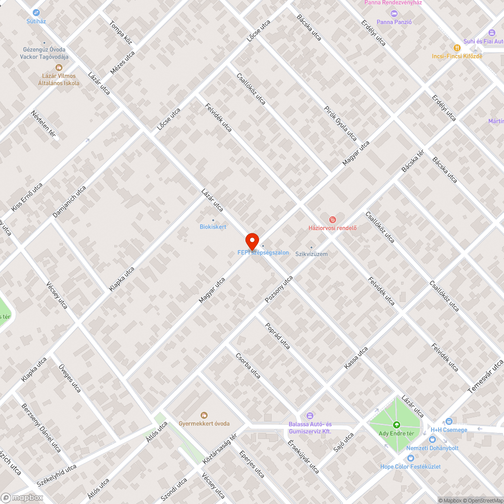 Eldobott pelenkák bejelentés helye