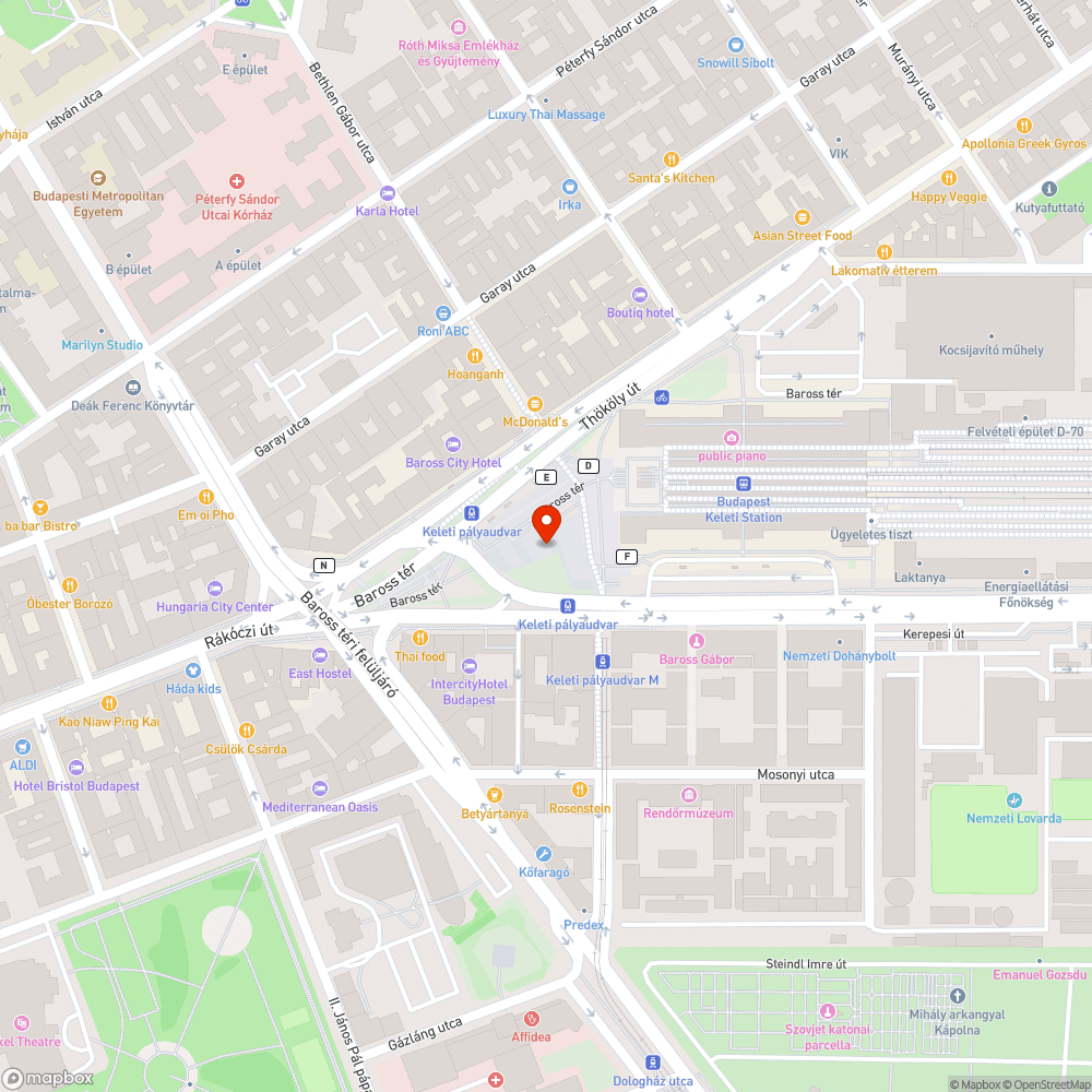 Hiányzó csempék a Keleti pu. aluljárójában bejelentés helye