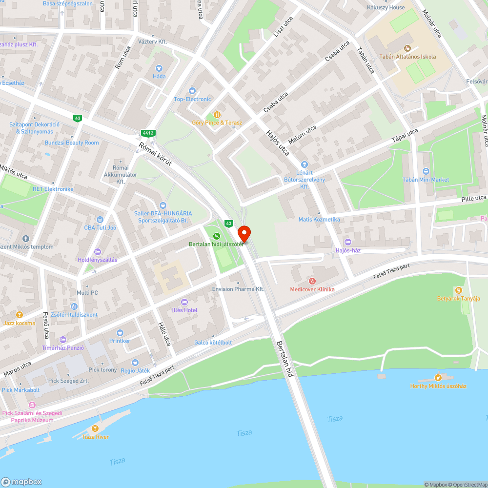 Sártenger bejelentés helye