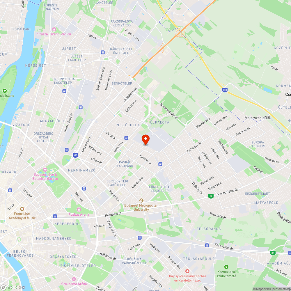 Újabb szemét a Rákospalotai körvasút soron bejelentés helye