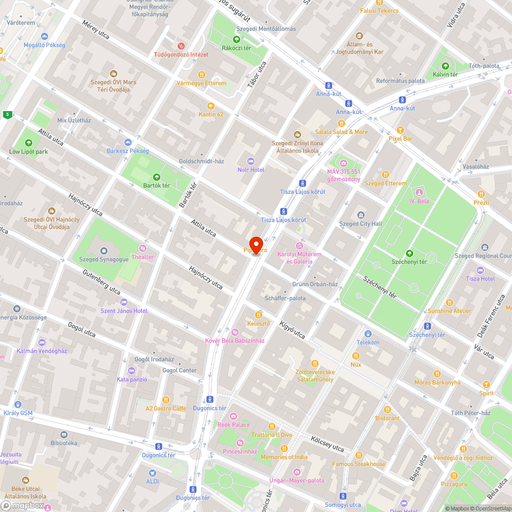 Csatornafedél körül érik a kátyú - Tisza Lajos krt. 53. bejelentés helye