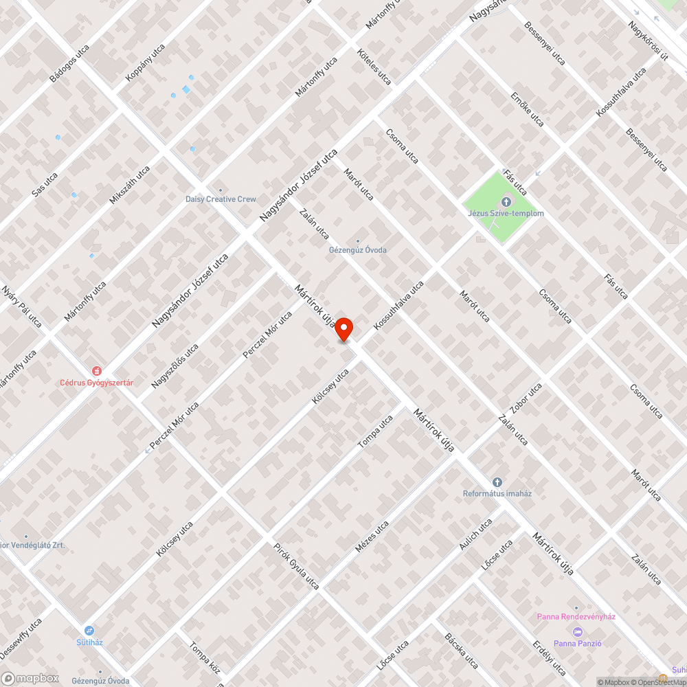 Graffitis trafóház bejelentés helye