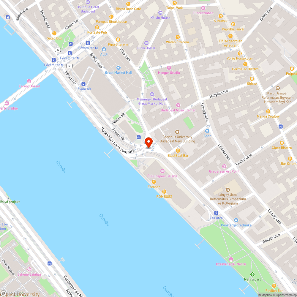 Salkaházi tábla bejelentés helye