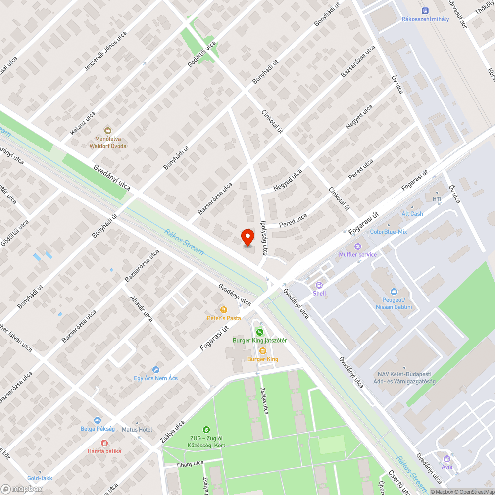 Veszélyes faág bejelentés helye