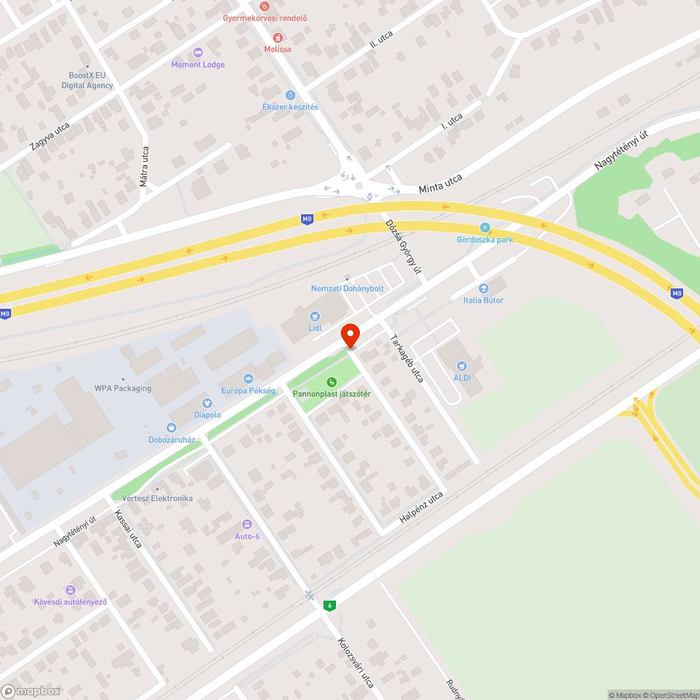 Zsákutca tábla kidőlt bejelentés helye