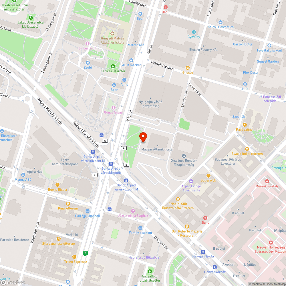 Kisebb szemét kupac bejelentés helye