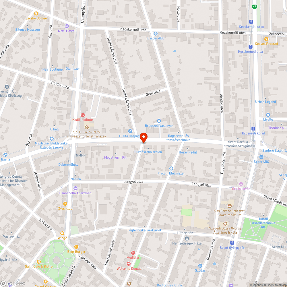 Szétmállott útpadka, botlásveszélyes aszfalt - Brüsszeli krt. és Pusztaszeri utca sarka bejelentés helye