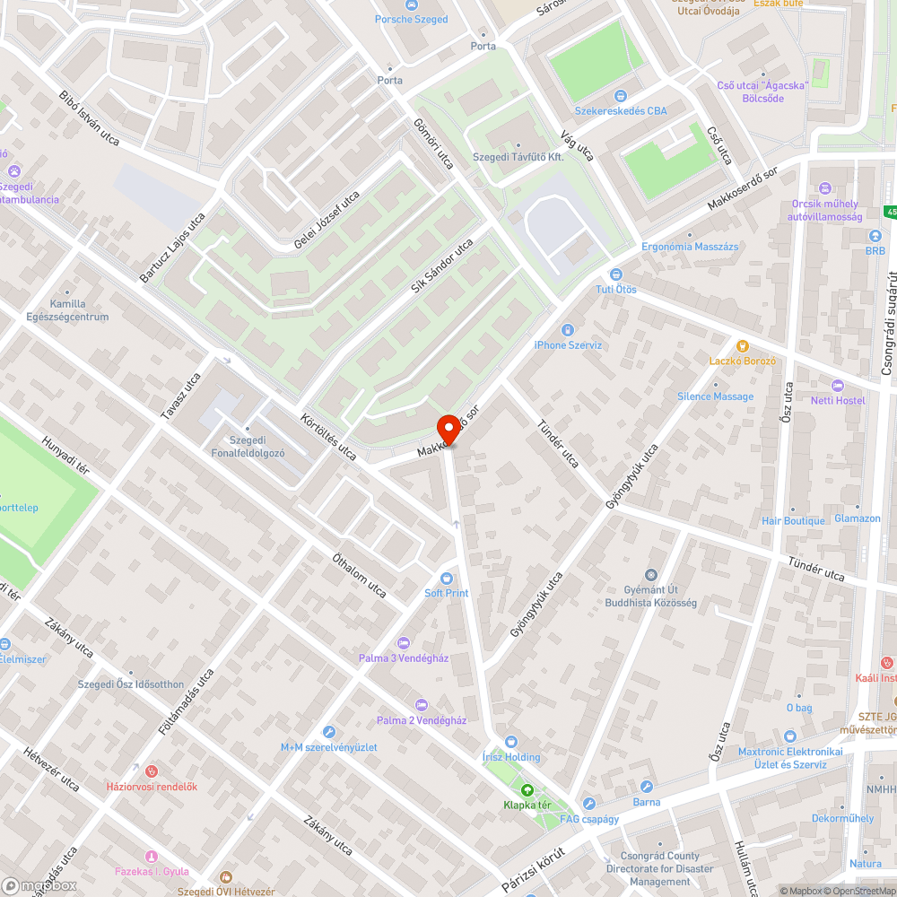 Kátyú - Jakab Lajos utca 21. bejelentés helye