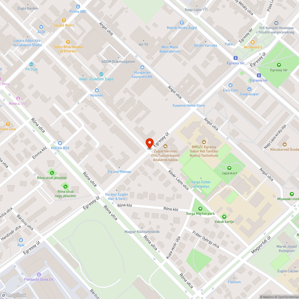 Kiégett lámpa az úttestben bejelentés helye