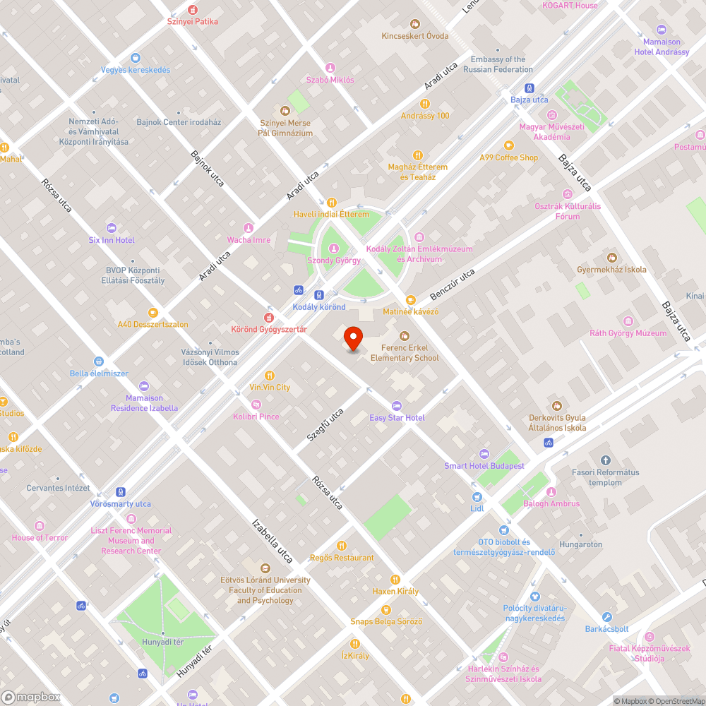 Üres oszlop bejelentés helye