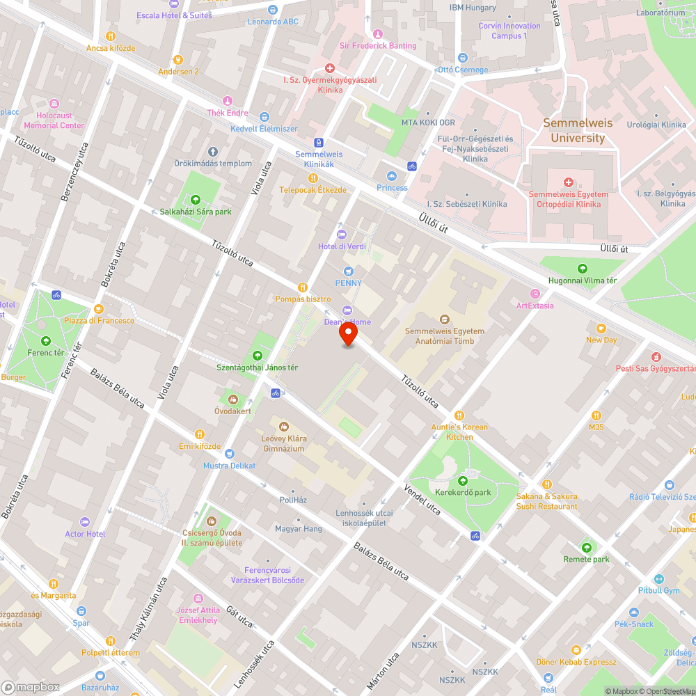 Kiálló fedél bejelentés helye