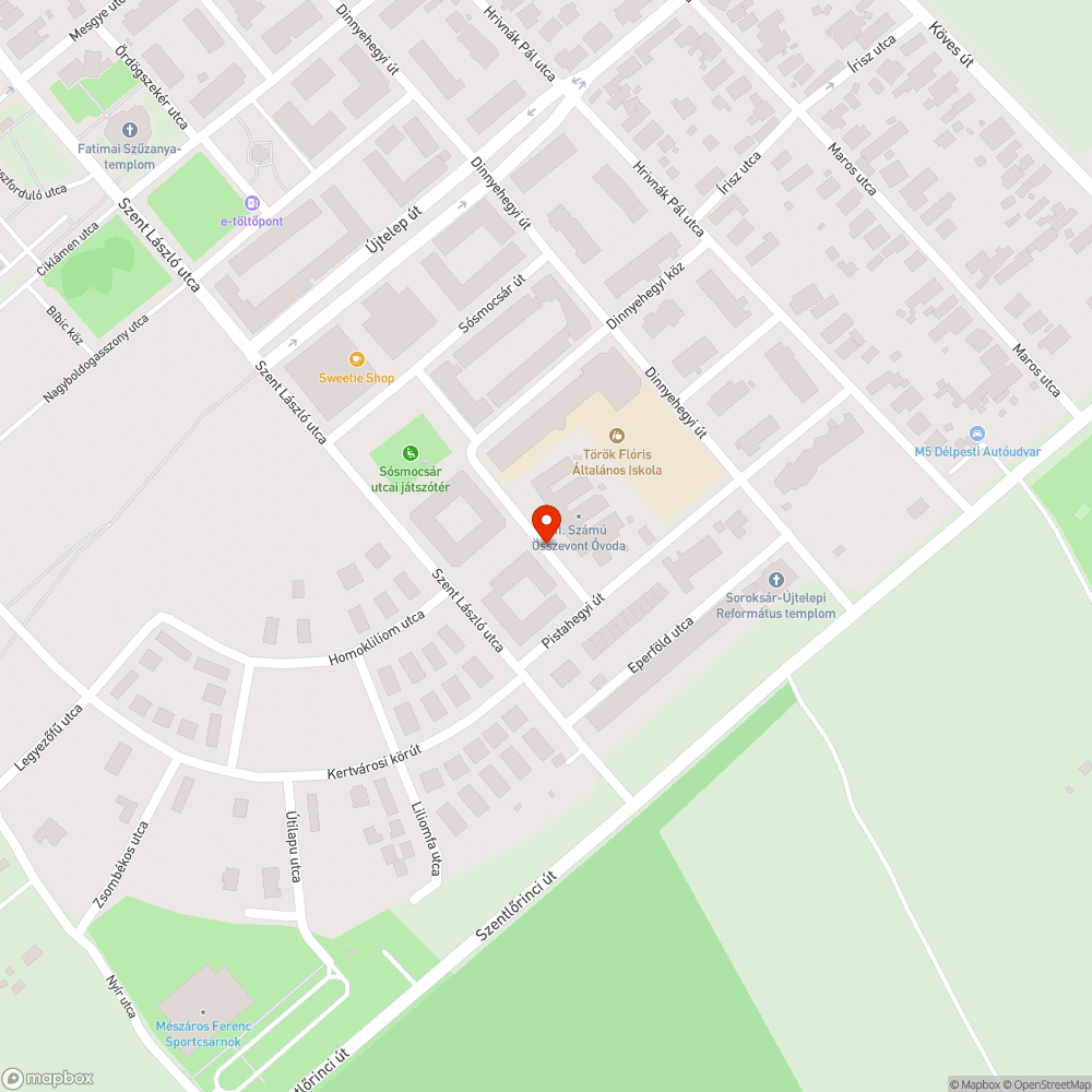 Óvoda és iskola környékének rendezetlensége bejelentés helye