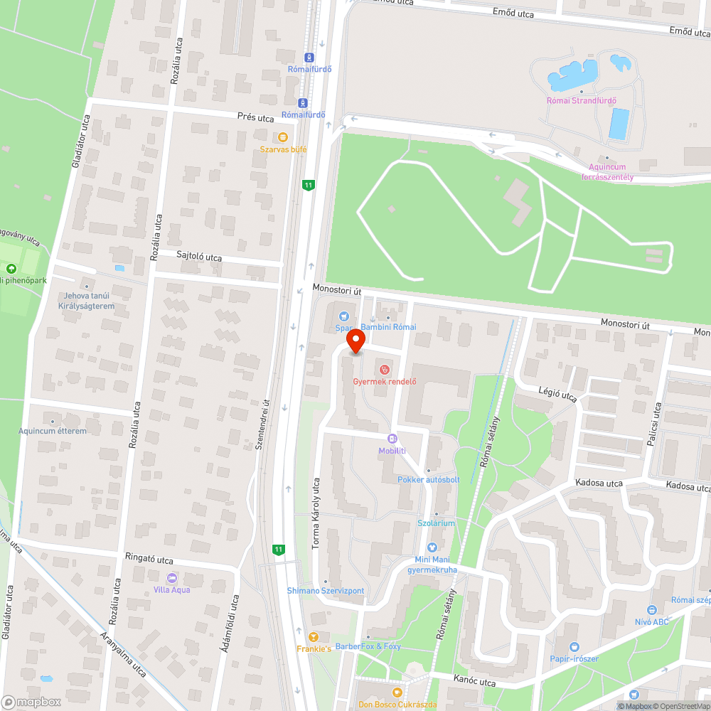 Botlásveszély bejelentés helye