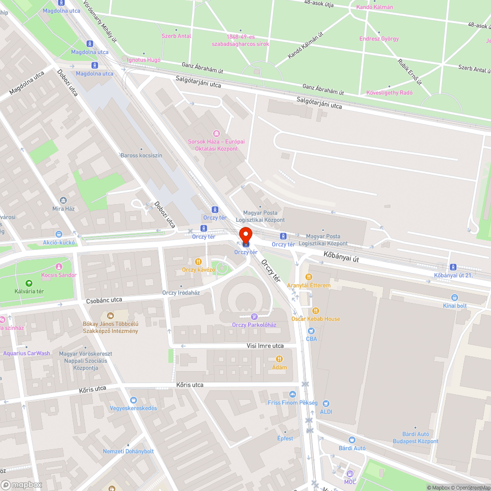 Rozsdás, alig olvasható tábla bejelentés helye