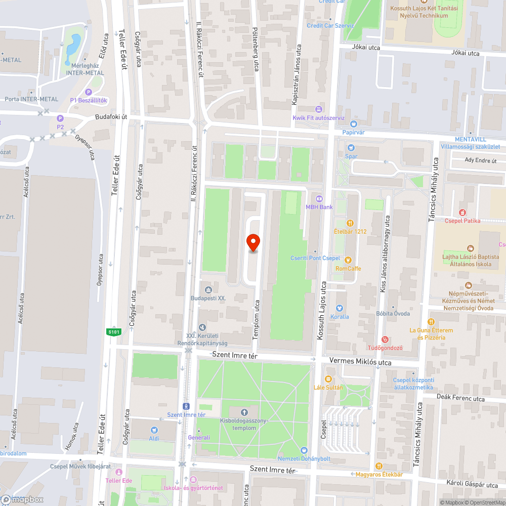 Szabálytalan parkolás bejelentés helye