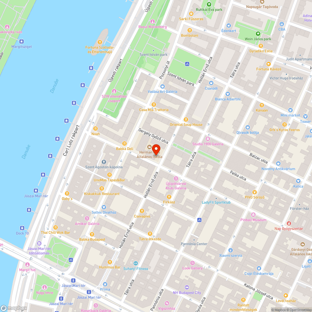 13.ker Herman bejelentés helye