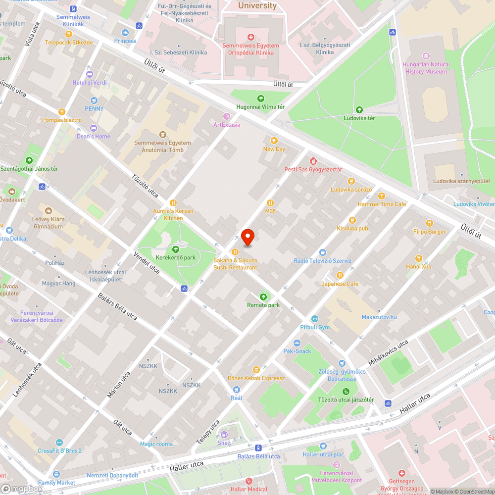 Kiáll a fedél bejelentés helye