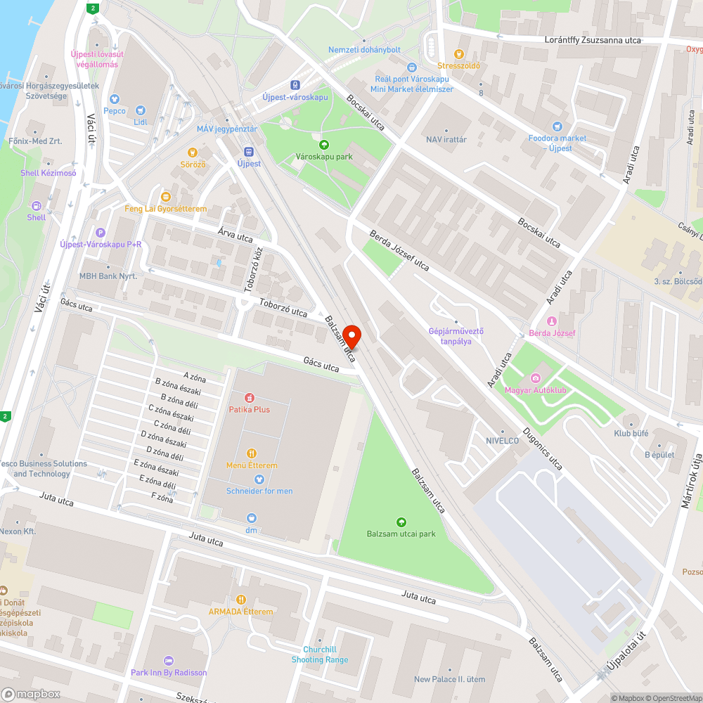 Szemétlerakás bejelentés helye