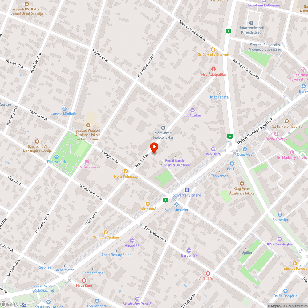 Kövek az út szélén bejelentés helye