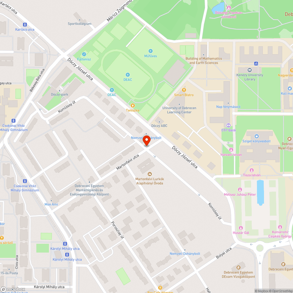 Eldugult csatorna bejelentés helye