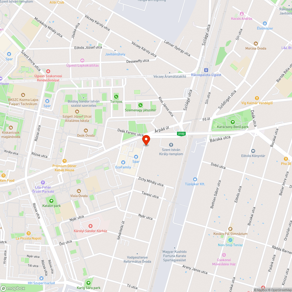 Elhagyott Volkswagen Golf bejelentés helye