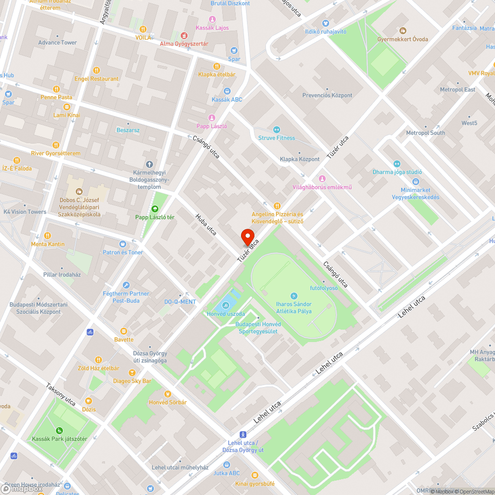 Utcára dobott hűtőszekrény, autógumi és bútor bejelentés helye